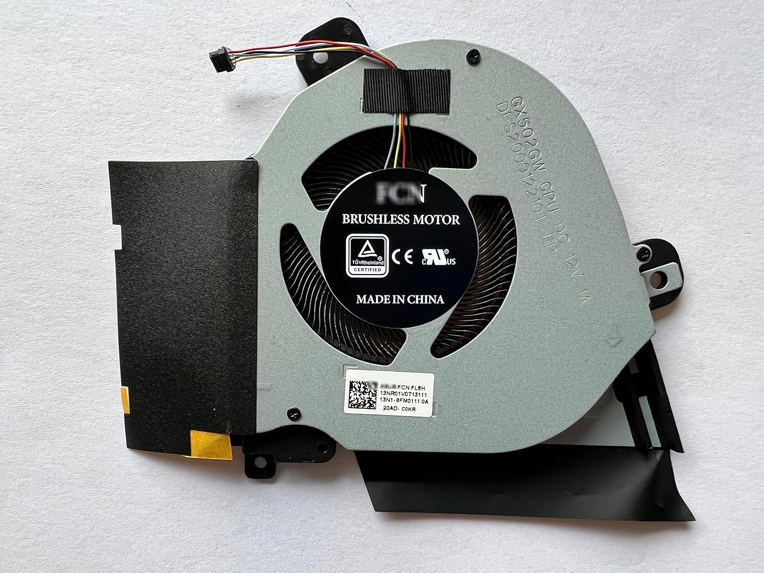 Fan for ASUS ROG Zephyrus GU502GW GU502DU GU502GV GU502GU Laptop CPU GPU Cooling Fan DC12V 1A