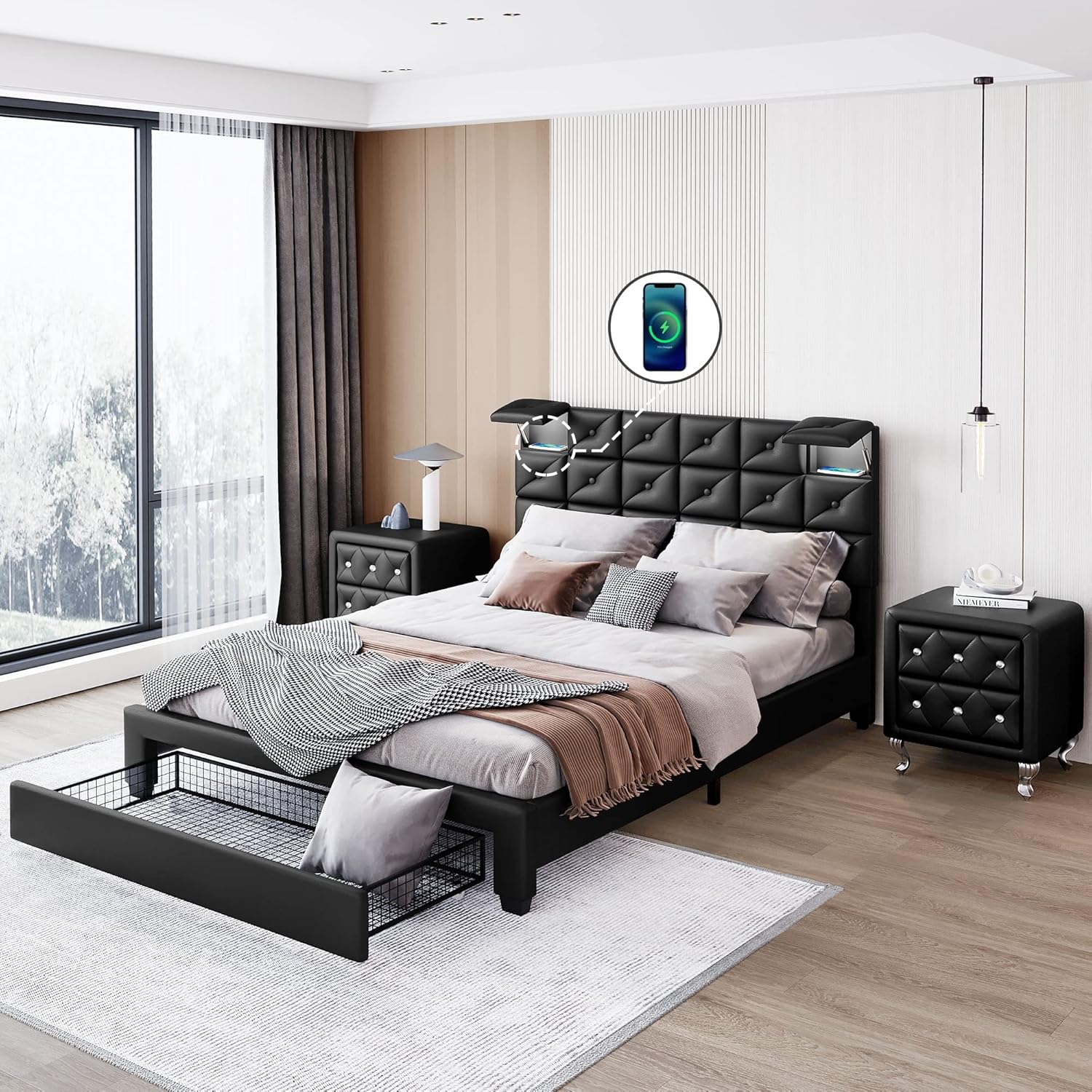 Leather Bed Set at Archie Adamski blog