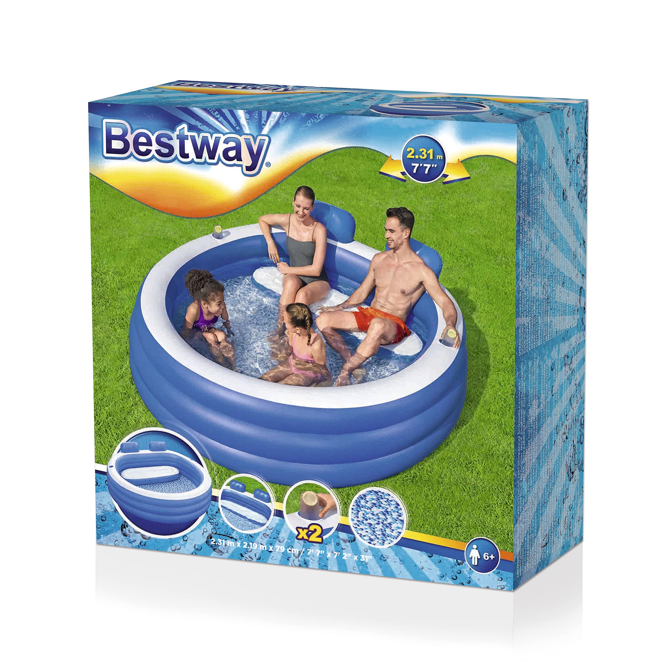 Bestway 54422 wielokolorowy