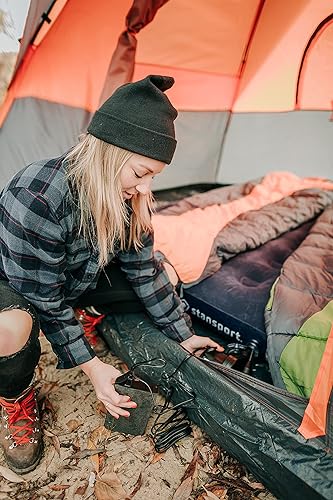 Miniatura 4 de Stansport Bomba De Aire Eléctrica De Alto Volumen (439), Negro