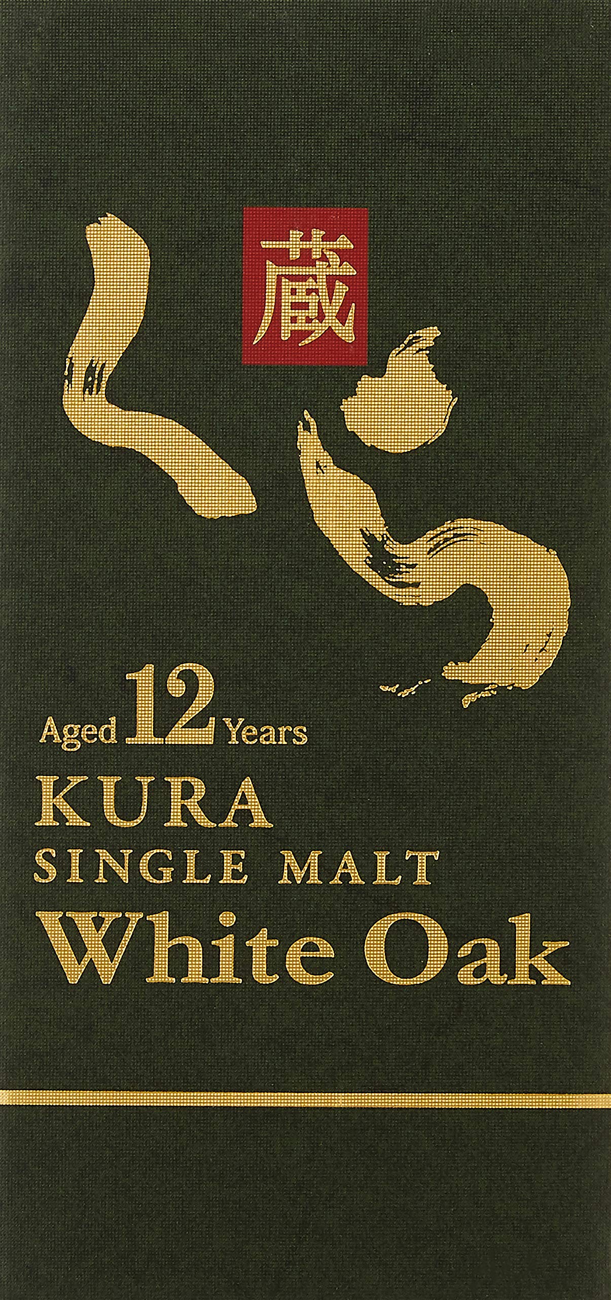 Kura White Oak 12 Year Old Single Malt Whisky 720 ml