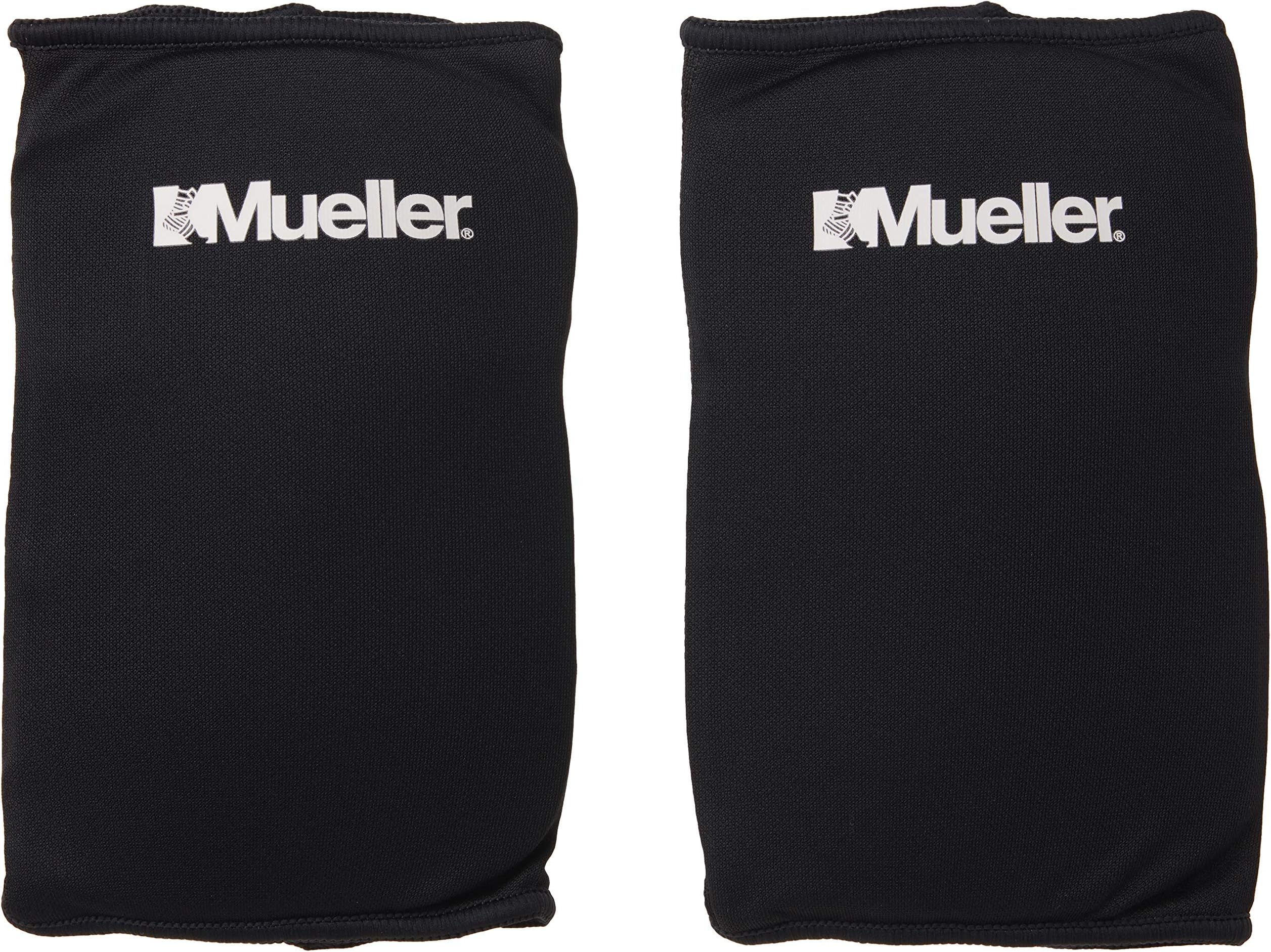 Mueller Sports Medicine Multi-Sport Knee Pads, For Men and Women, Black, One Size Fits Most, 1 Pair
