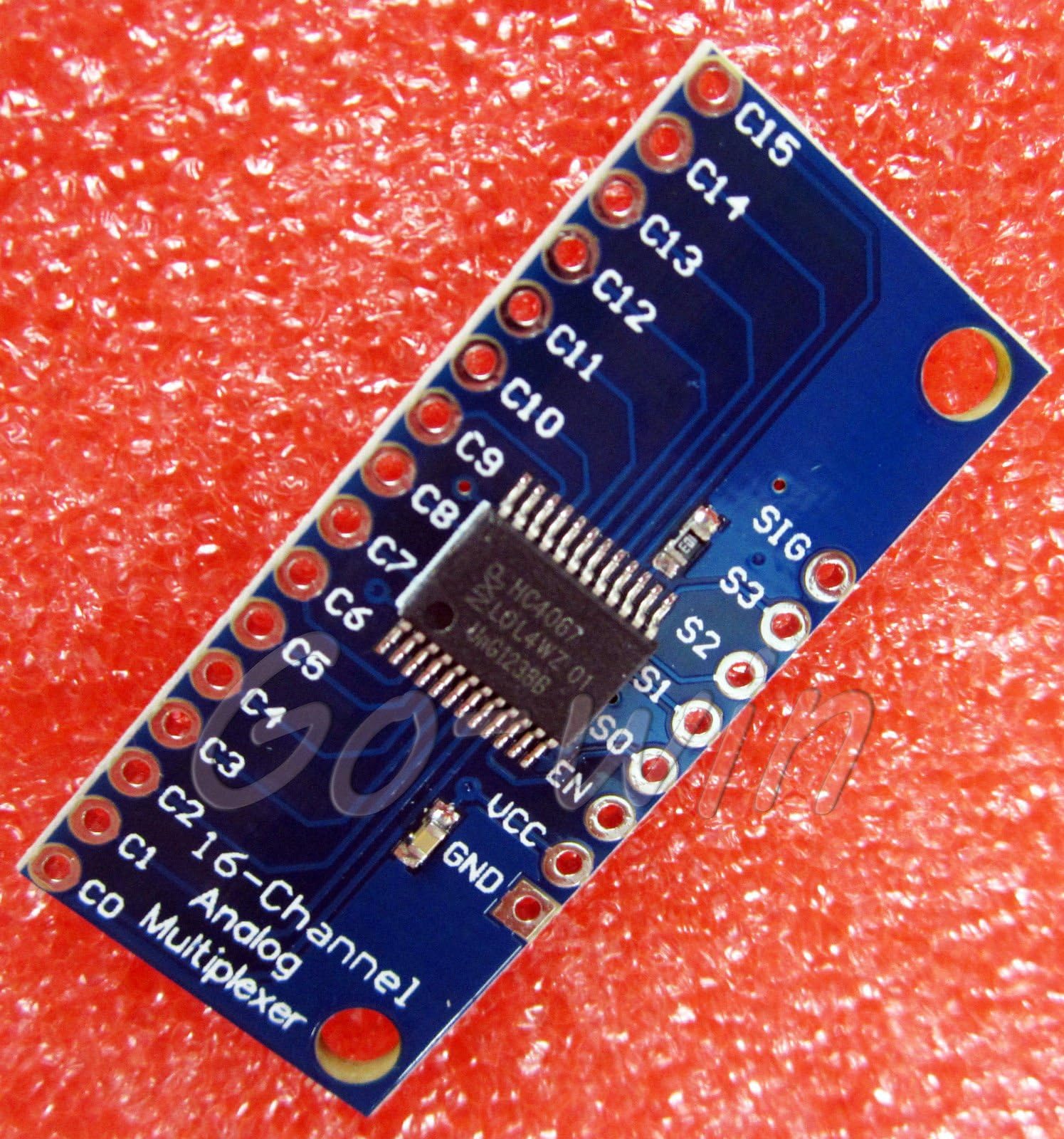 Generic 2PCS 16CH Analog Digital MUX Breakout Board Precise Module CD74HC4067