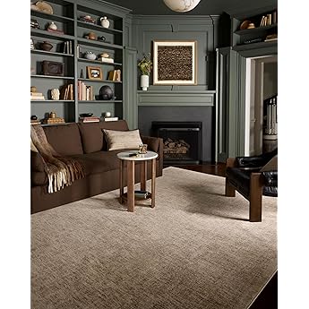 Loloi Margot Collection MAT-04 Antique/Sage 2'-3" x 3'-9" Accent Rug, No-Shed Easy Clean Large Patterned Area Rug for Living Room, Bedroom, Dining Area
