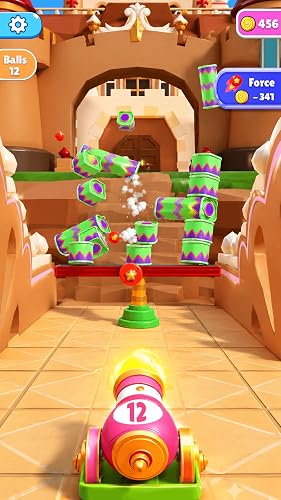 Cannon Blast Festival 3D: Shoot & Smash Towers, Smash Blocks and Chain Reaction Adventure Game 2026 – vue 4