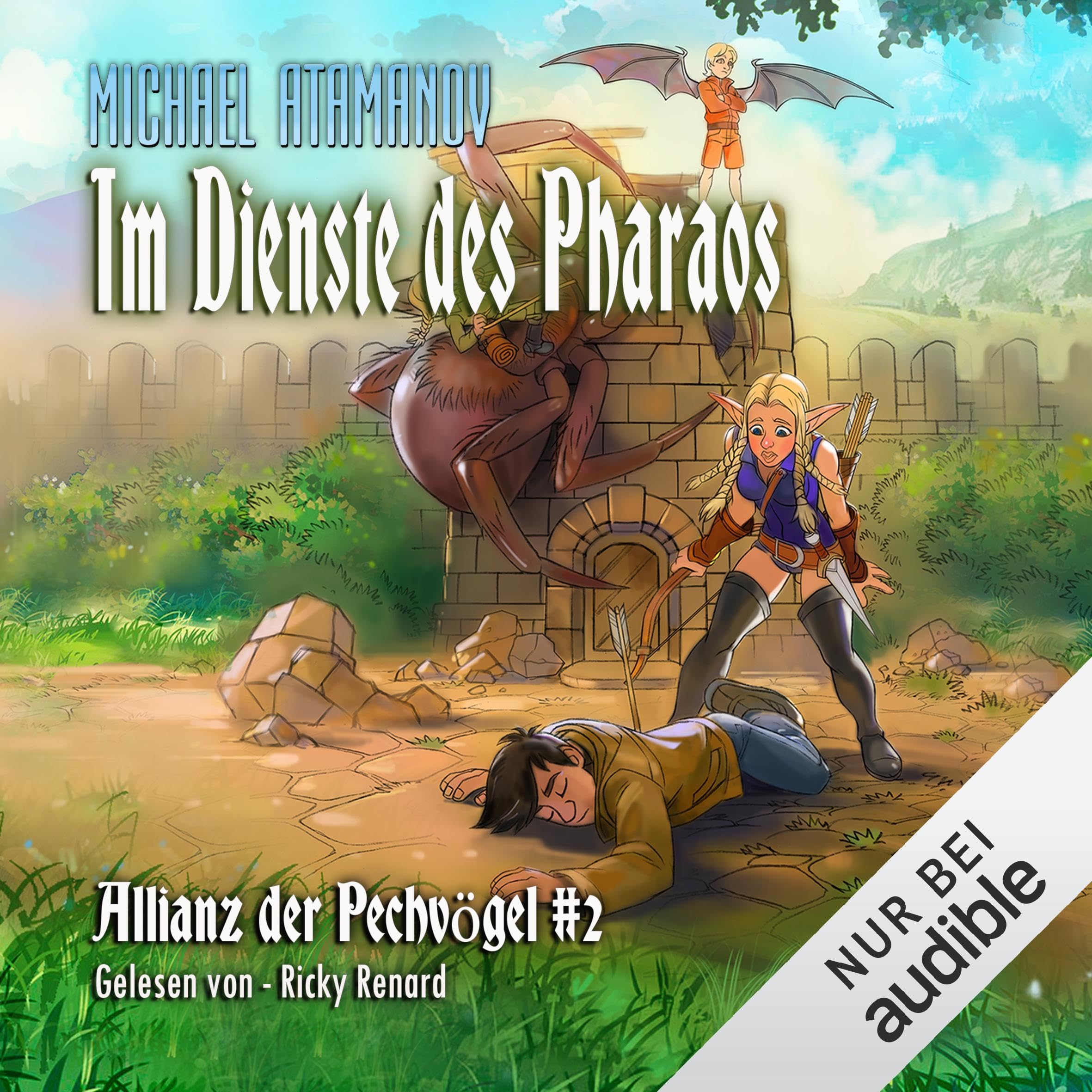 Cover art for Im Dienste des Pharaos. LitRPG-Serie