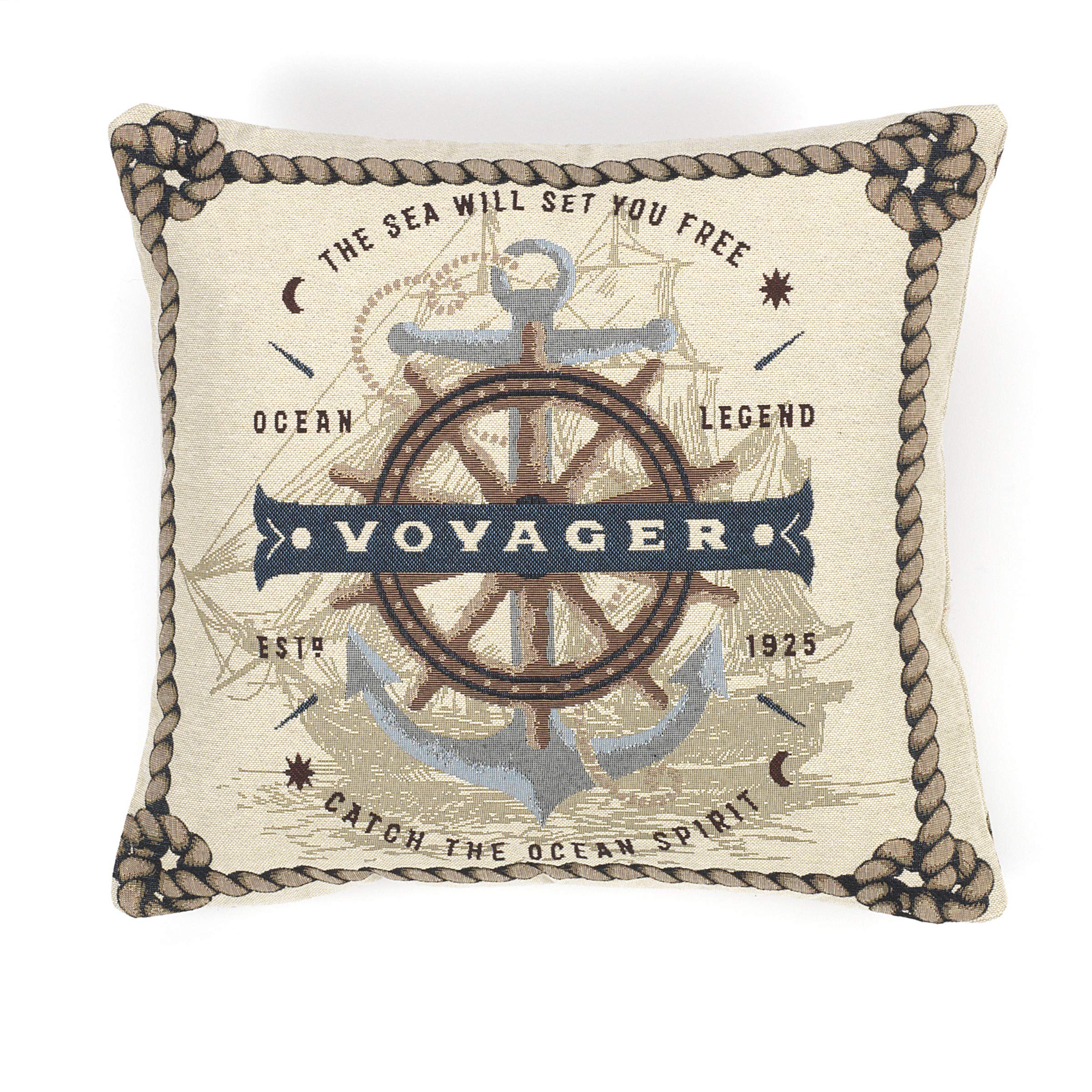 Coussin garni Sail AlexandreHouse pour décoration intérieure élégante