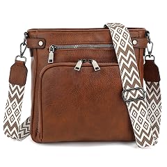TANTOMI Crossbody Bags for Women Purses for Women Trendy Leather Shoulder Handbags Travel Purse with 6 Card Slots