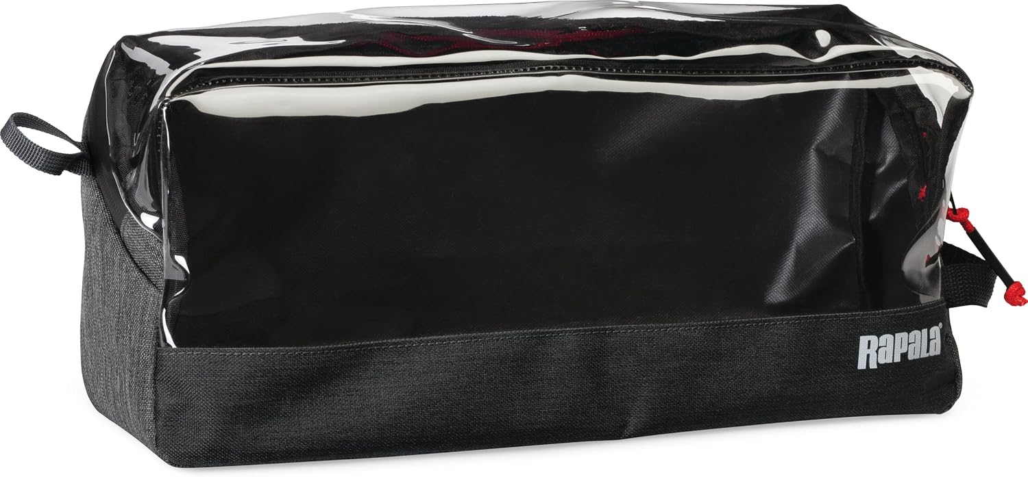 Rapala Rapid Pack Large Fishing Tackle Bag, Gear Pack with Storage for Lures Tools and Travel Fishing