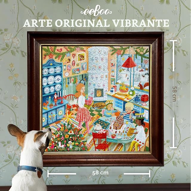 Foto 3 de 8 de Eeboo - Puzzle de 1000 Piezas de Cocina Victoriana - Puzzle para Adultos 1000 Piezas de cartón