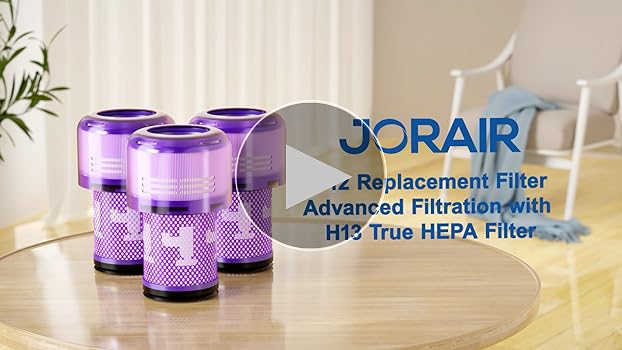 Dyson V12 Detect Slim用 HEPAフィルター　3個 Dyson Official V12 Detect Slim Vacuum Replacement HEPA