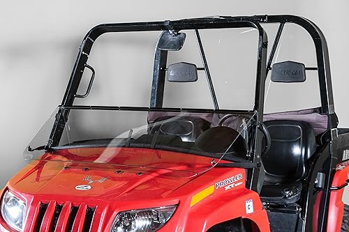 Miniatura 4 de TerraRider - Parabrisas inclinable UTV compatible con Arctic Cat Prowler (2006-2010) - Estándar 3/16 pulgadas