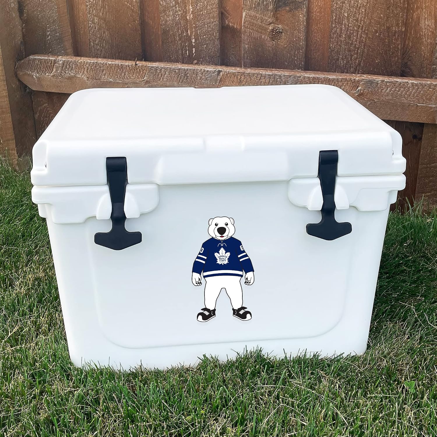 Desert Cactus Toronto Maple Leafs Sticker Carlton Mascot Sticker NHL Team National Hockey League Vinyl Decal Laptop Water Bottle Car Scrapbook (Individual B)