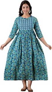 FASHION CLOUD Women's Maternity Dress, Side Zipper Dress for Pregnant Ladies, Women Breast Feeding Dress for Nursing Pre a... Price In India