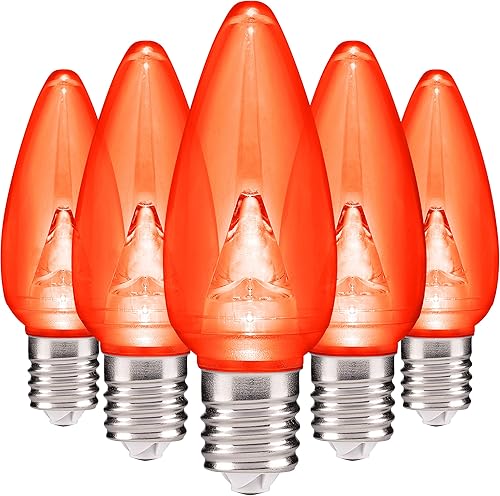 Miniatura 8 de HOLIDAY LIGHTING OUTLET Luces de navidad suaves C9  Bombillas LED Decoración navideña  Decoración de Navidad cálida para uso interior y exterior  3