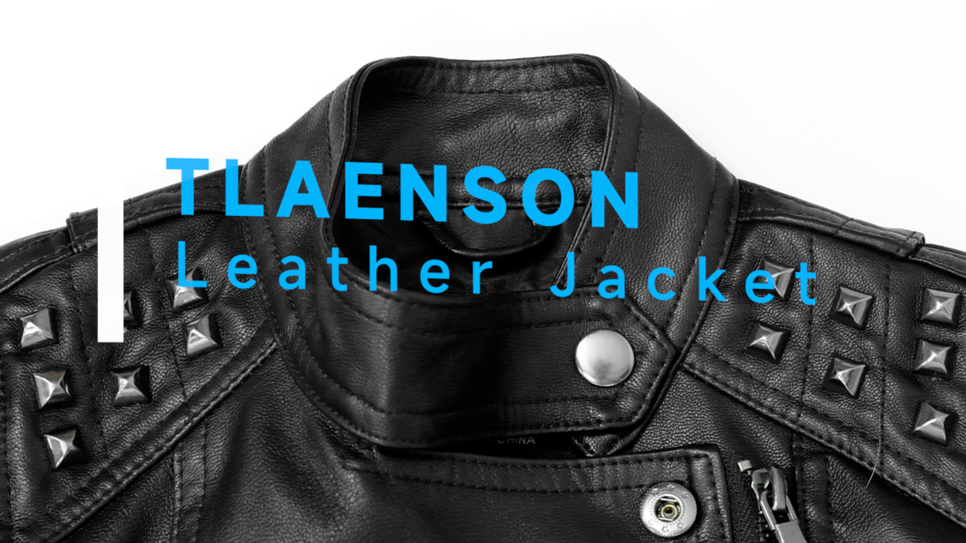 【極美品‼️】Scoop Boys All Leather Jacket TLAENSON Boys Black Faux Leather Jacket Studded Motorcycle Moto PU