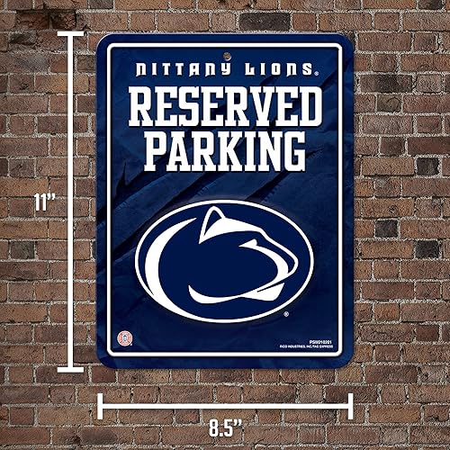 Miniatura 194 de Letrero de metal NCAA de 8.5 x 11 pulgadas, ideal para cueva de hombre, dormitorio, oficina, decoración del hogar Primario