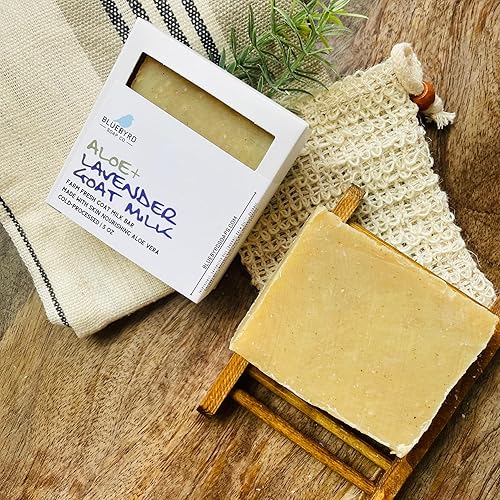 Miniatura 40 de Bluebyrd Soap Coffee Goat's Milk Soap Bar All Natural Coffee Scented Soap Bars - Organic Shea Butter Cleansing Bar Soaps - Moisturized Smooth Skin