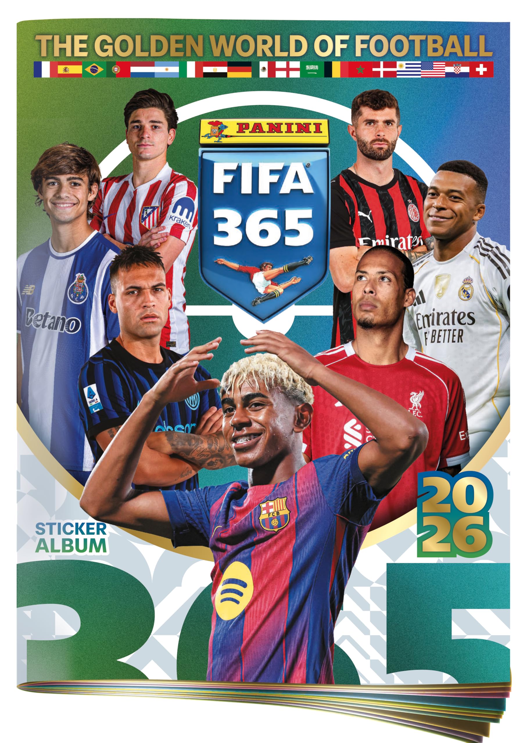 Amazon.co.jp: Panini FIFA 365 2026 ステッカーアルバム : スポーツ 