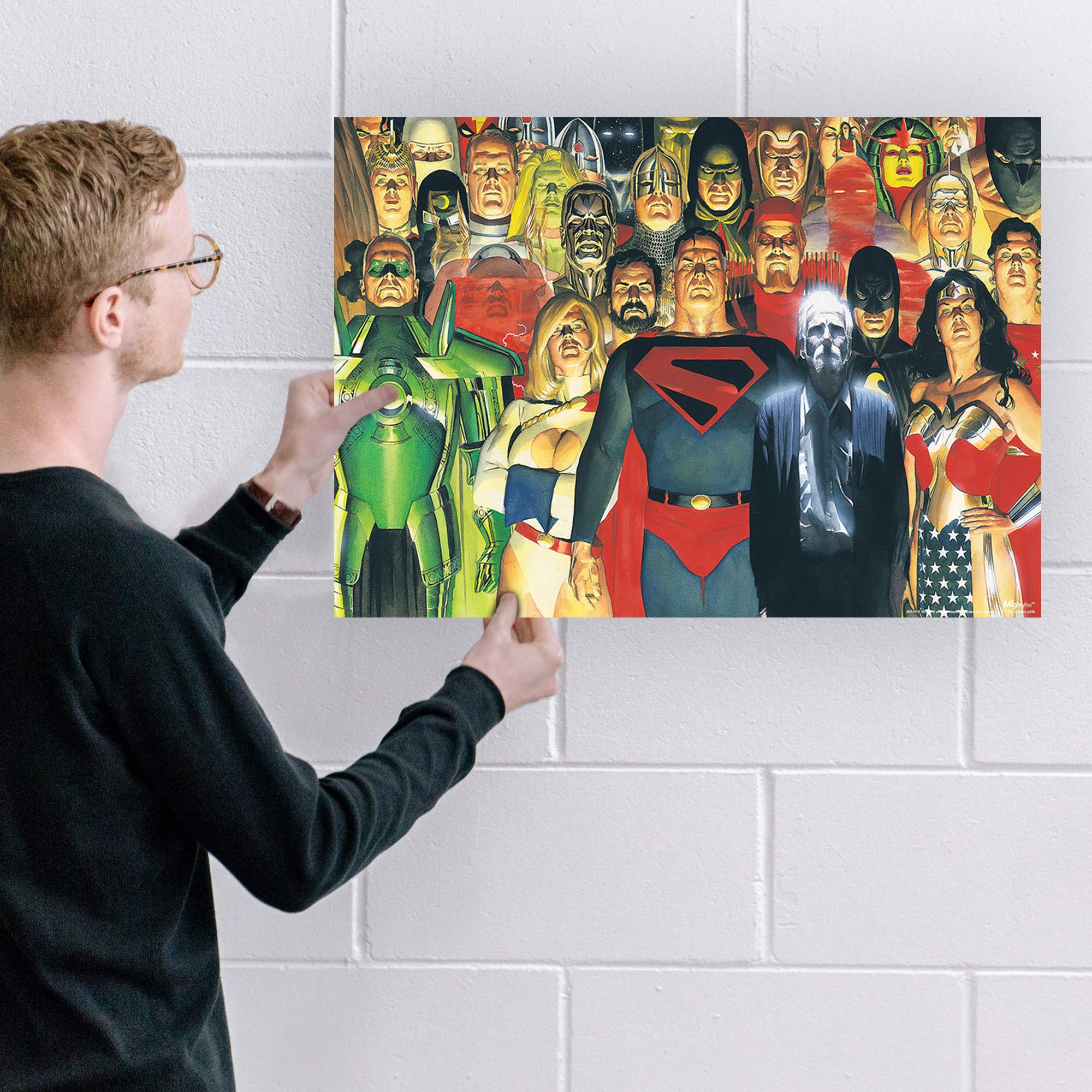 Amazon.co.jp: MIGHTYPRINT DCコミックス ジャスティスリーグ 