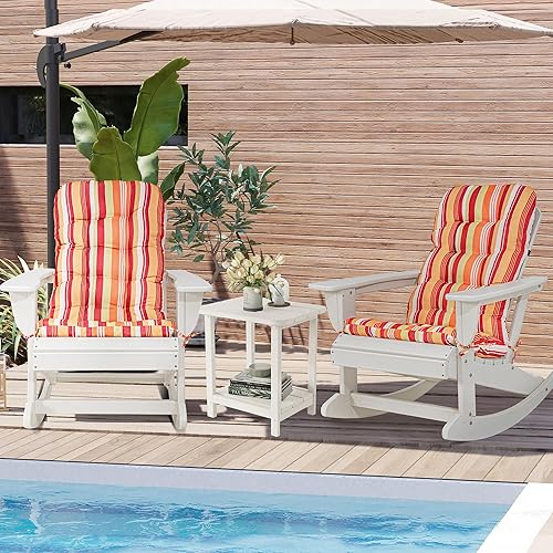 Miniatura 8 de Sundale Outdoor Mecedora Adirondack, turquesa