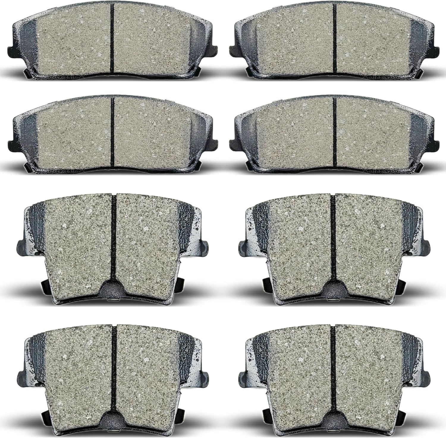Front Rear Ceramic Brake Pads Compatible with 2005-2020 Chrysler 300,2009-2018 Dodge Challenger,2006-2017 Dodge Charger,2005-2008 Dodge Magnum