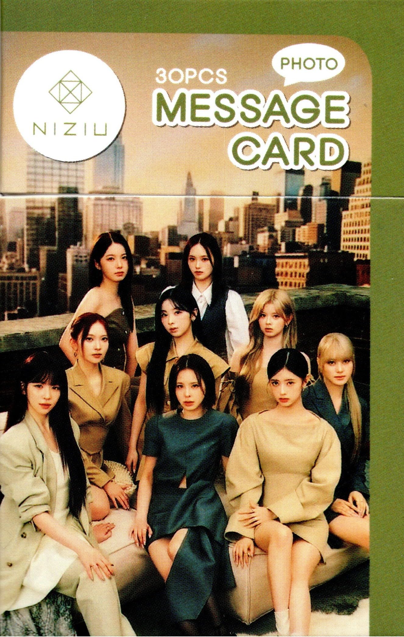 Amazon | NiziU ニジュー グッズ フォトメッセージカード