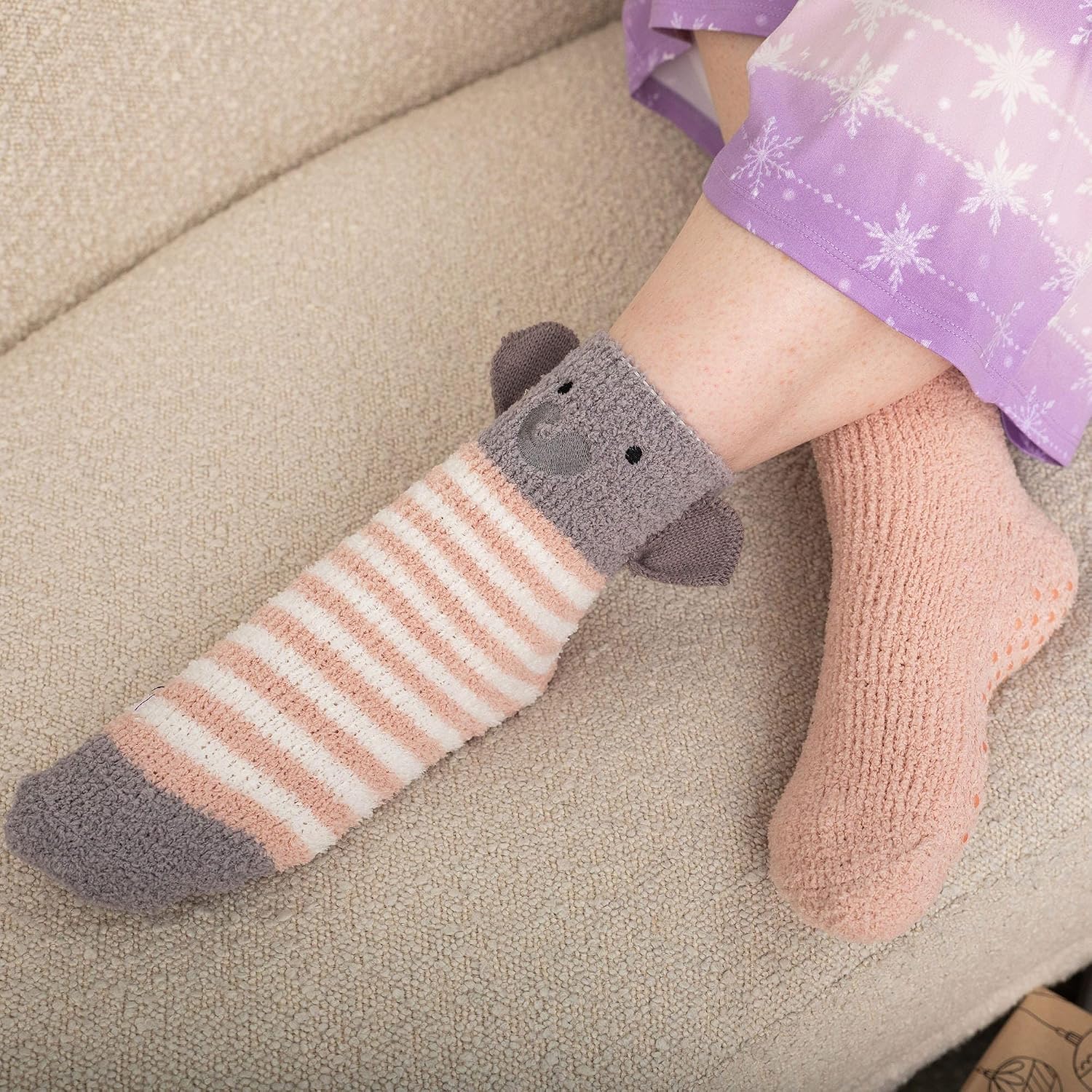 Trolley Friends Socks 2pk - Fits Shoe Size 4-10, 99% Polyester & 1% Spandex, 2 Pack