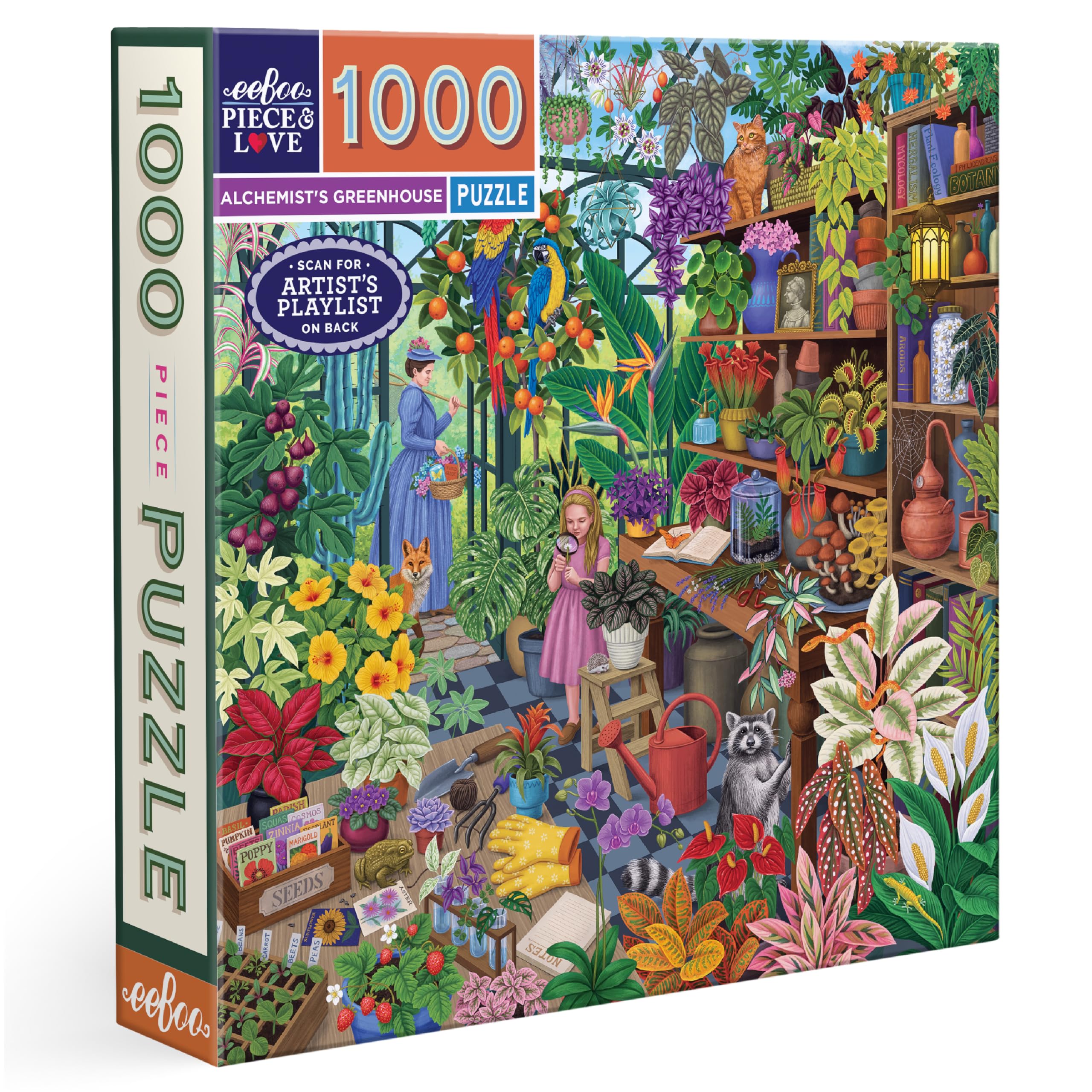 eeBoo Alchemist's Masquerade Puzzle - 1000 Pieces -18