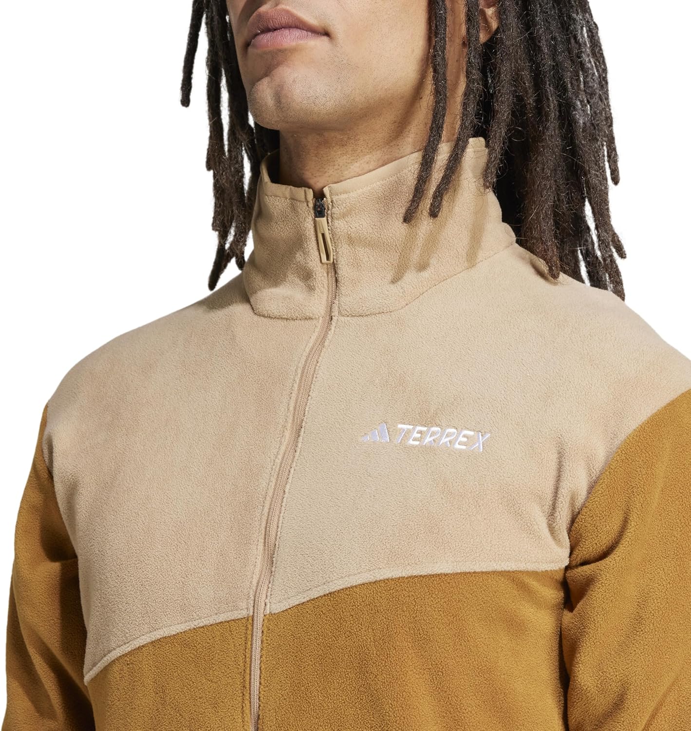 adidas Men's Terrex Multi Full-Zip Fleece Hiking Jacket - Image 6