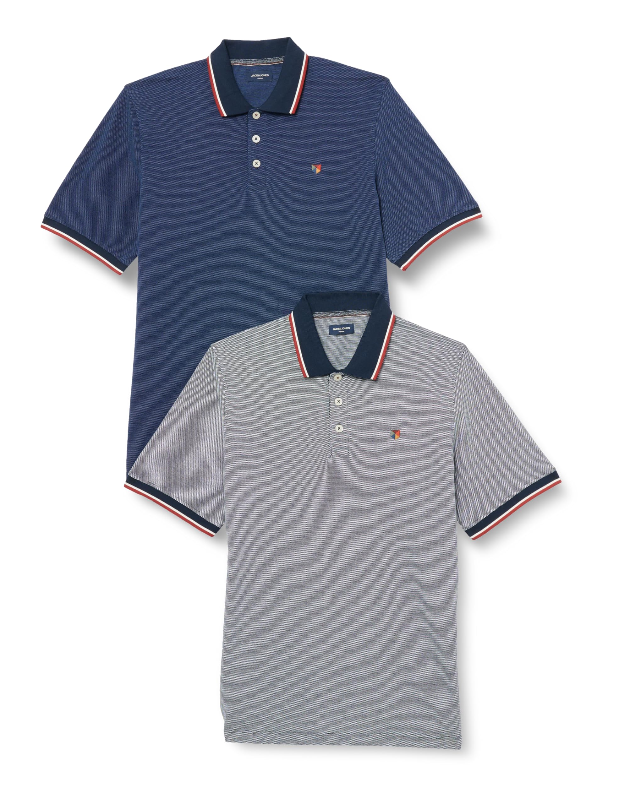 JACK & JONES Polo Homme Manches Courtes Mode Coton - 6