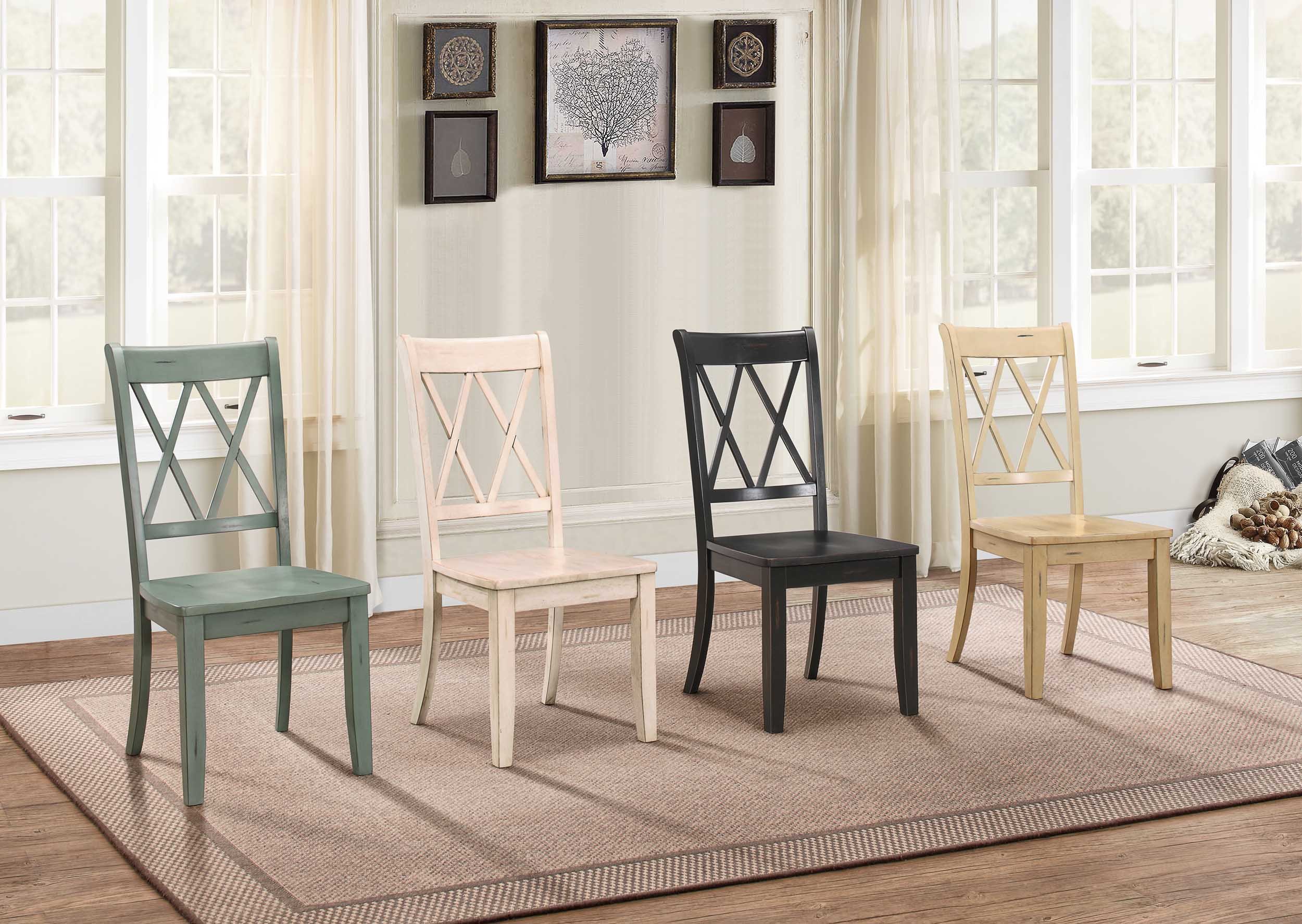 Homelegance Dining Chair (Set of 2), White