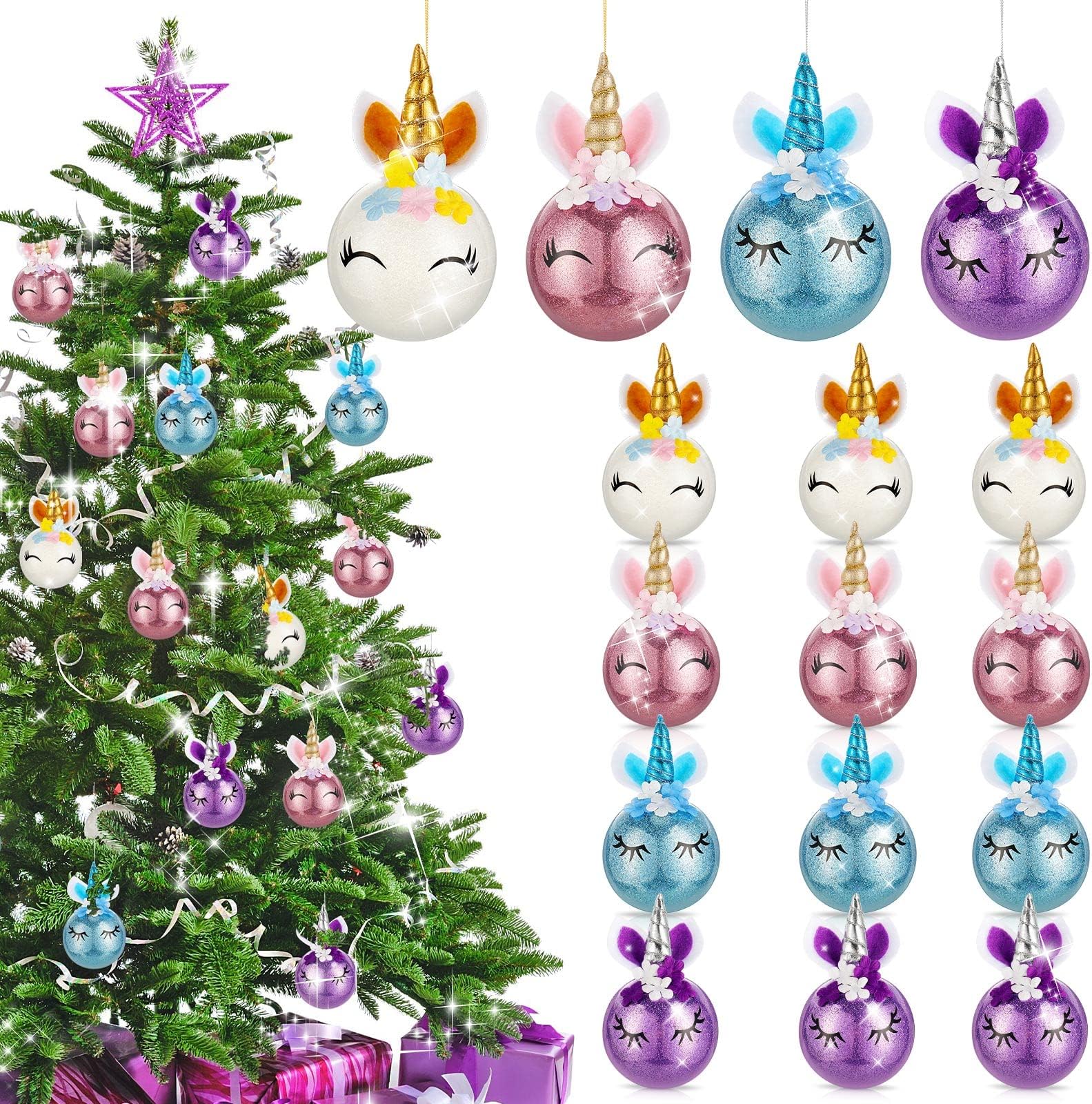 Christmas Tree Decorations Unicorn