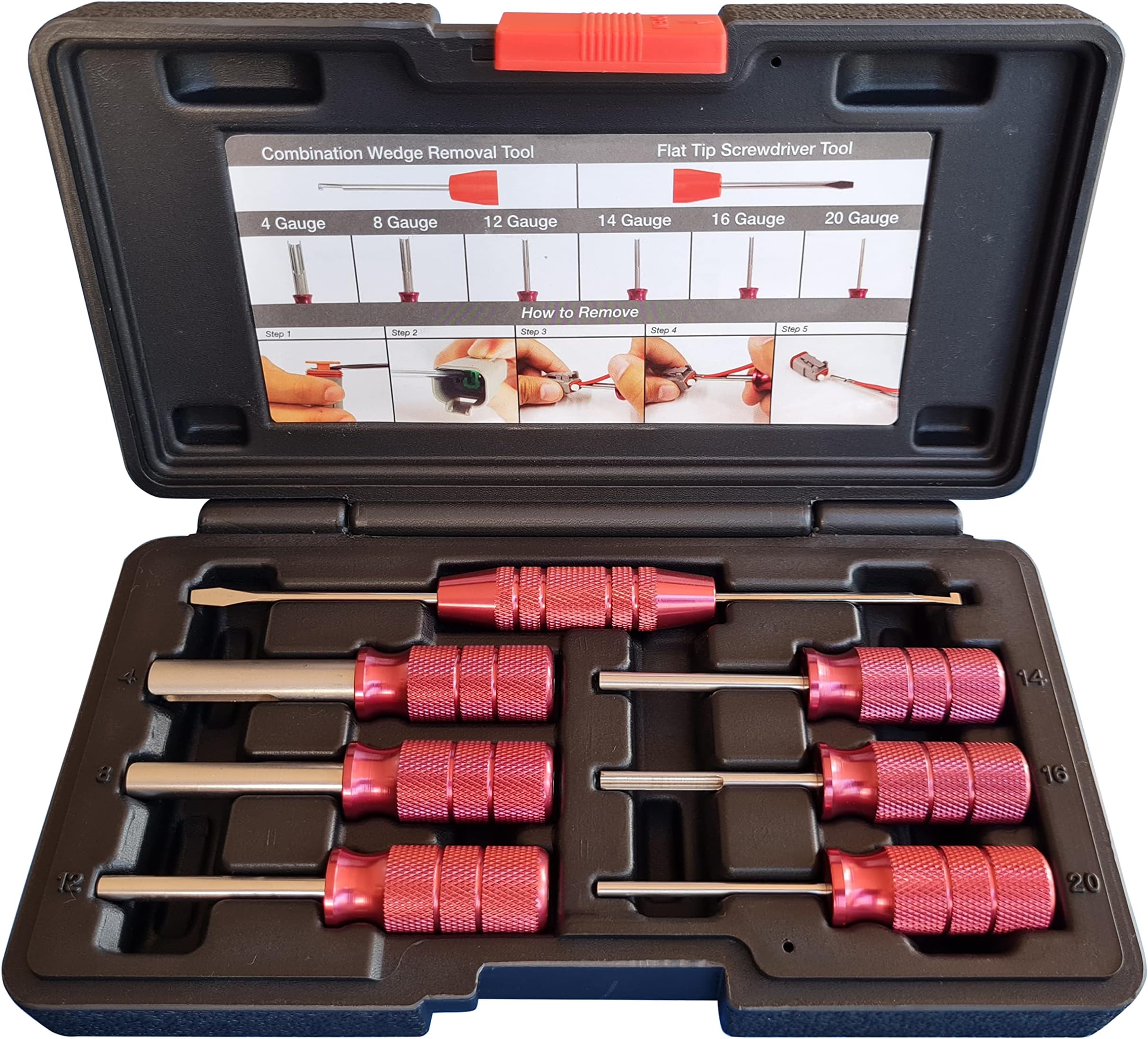 Deutsch Terminal Removal Kit Connector Release Tool