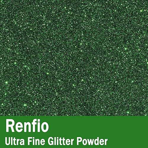 Miniatura 42 de Renfio Polvo ultra fino de purpurina rojo vino oscuro, 2.11 onzas (2.12 oz), copos de PET, manualidades, lentejuelas, decoración de slime, seguro