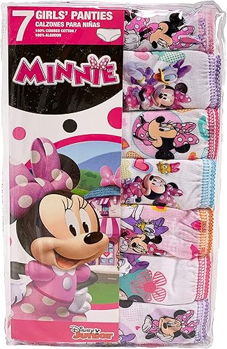 Miniatura 2 de Disney girls Minnie Mouse Underwear Multipacks With Assorted Prints in Sizes 23t, 4t, 4, 6, 8 and 10
