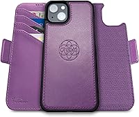 Vista 85 de Dreem Fibonacci - Funda tipo cartera para iPhone 14 Plus Funda desmontable de piel vegana 2 en 1 con soporte integrado, soporte para tarjetas