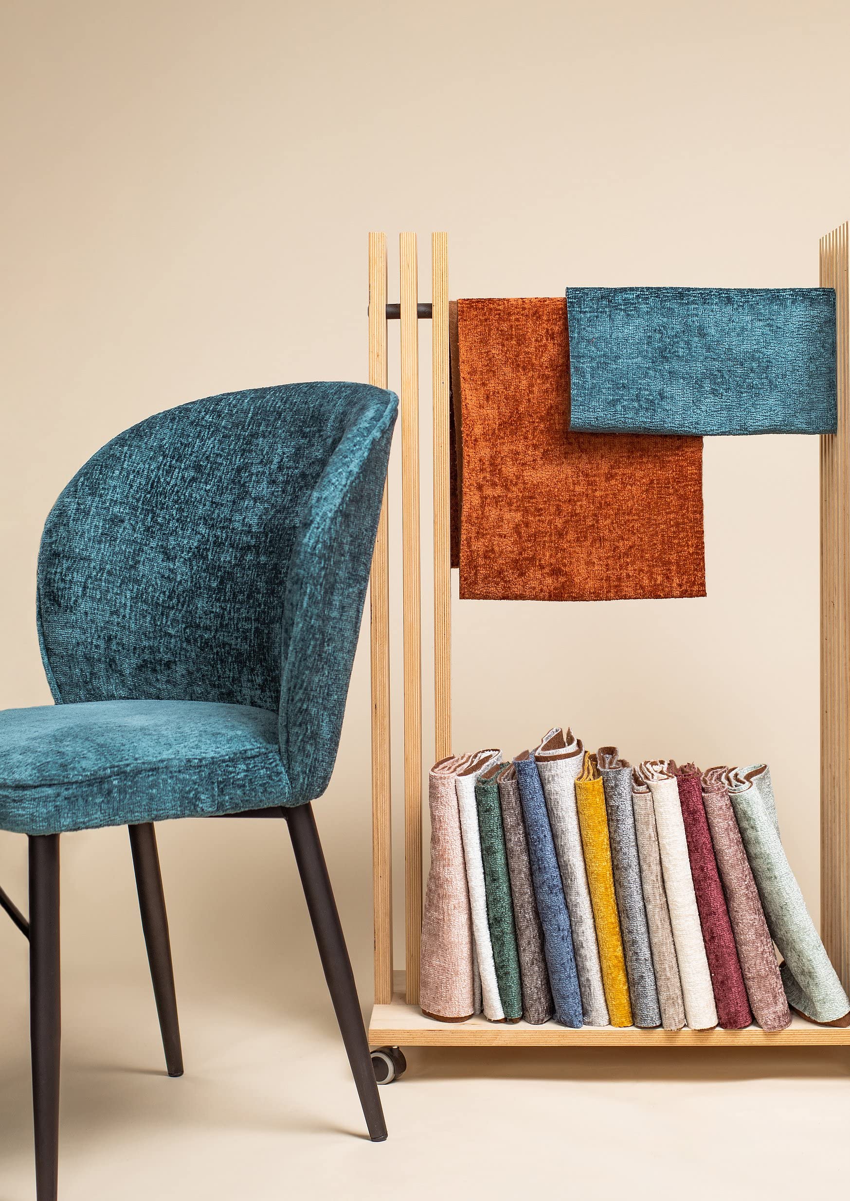 Heko Panels Tela de tapicería por metros, diseño de bouclé, tela de alta calidad, tejido de peluche, tela de costura, tela decorativa, artesanía, resistente a los rayos UV, resistente al agua, Tenza