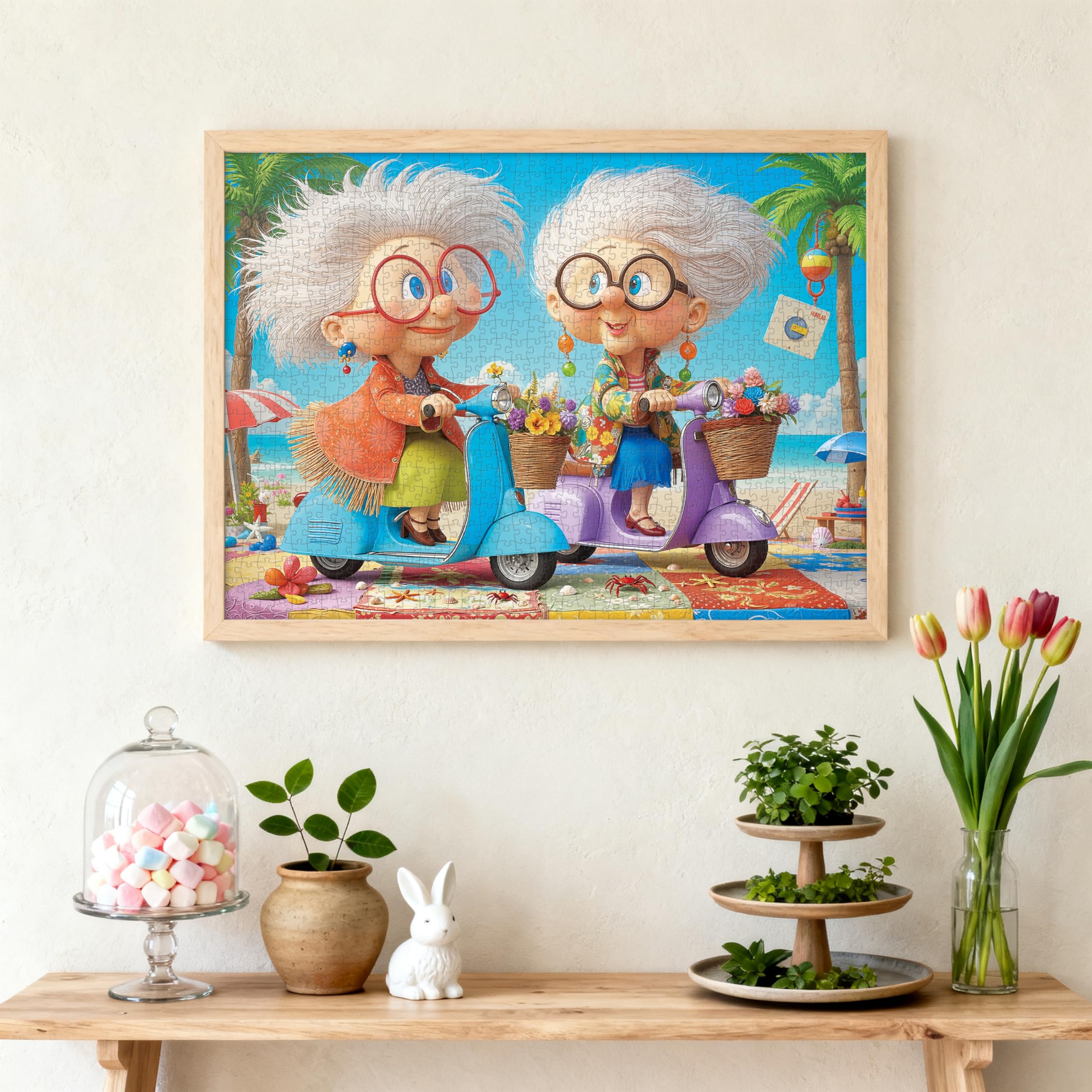 Amazon.com: Summer Beach Puzzles 1000 Piece Jigsaw Puzzle for