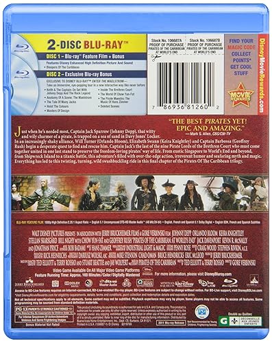Miniatura 2 de Pirates of the Caribbean At World's End Blu-ray