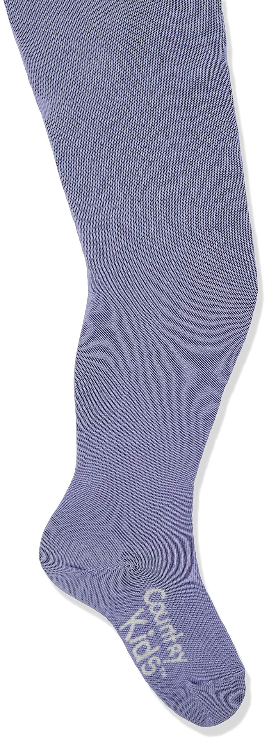 Country Kids Girl's Luxury Cotton Tights, Purple (Clementine N/A), 12-24 Months UK