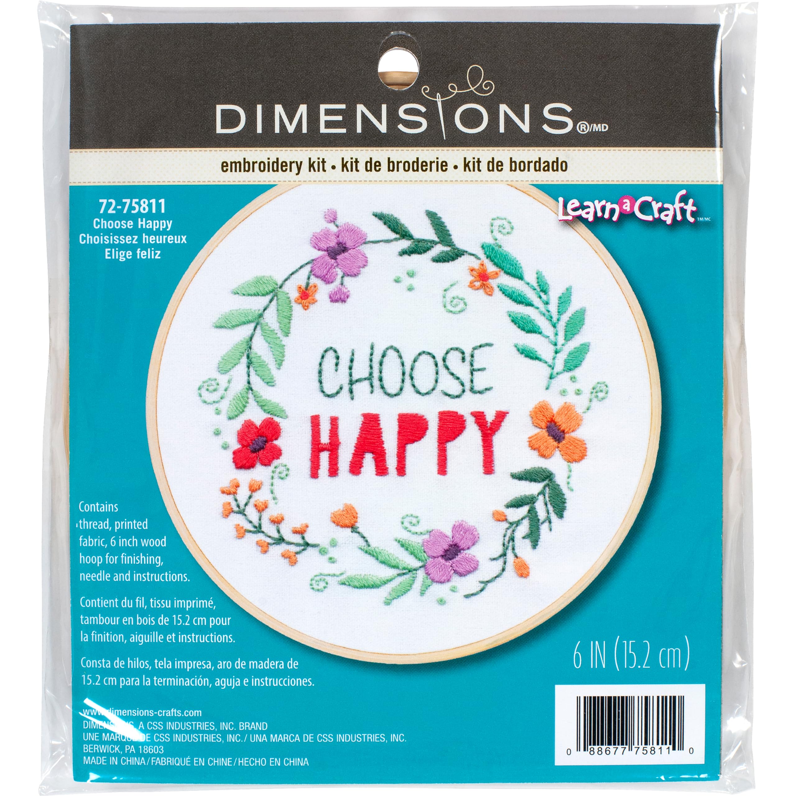 Dimensions Needlecraft, Multicolor 5 Piece