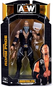 All Elite Wrestling Unrivaled Collection Hangman Adam Page - 6.5-Inch AEW Action Figure - Series 5