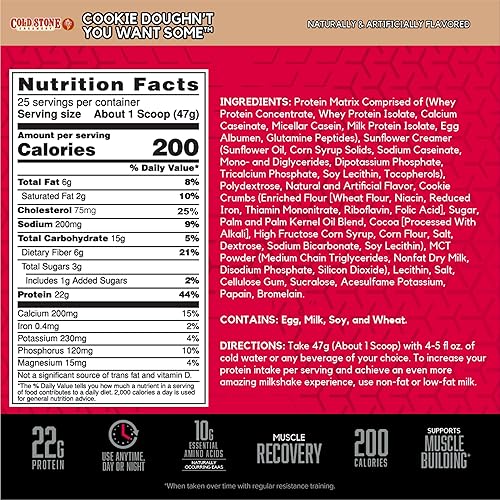 Miniatura 121 de BSN SYNTHA-6 - Proteína de suero en polvo con caseína micelar, proteína de leche de chocolate en polvo, Batido de chocolate, 97 porciones