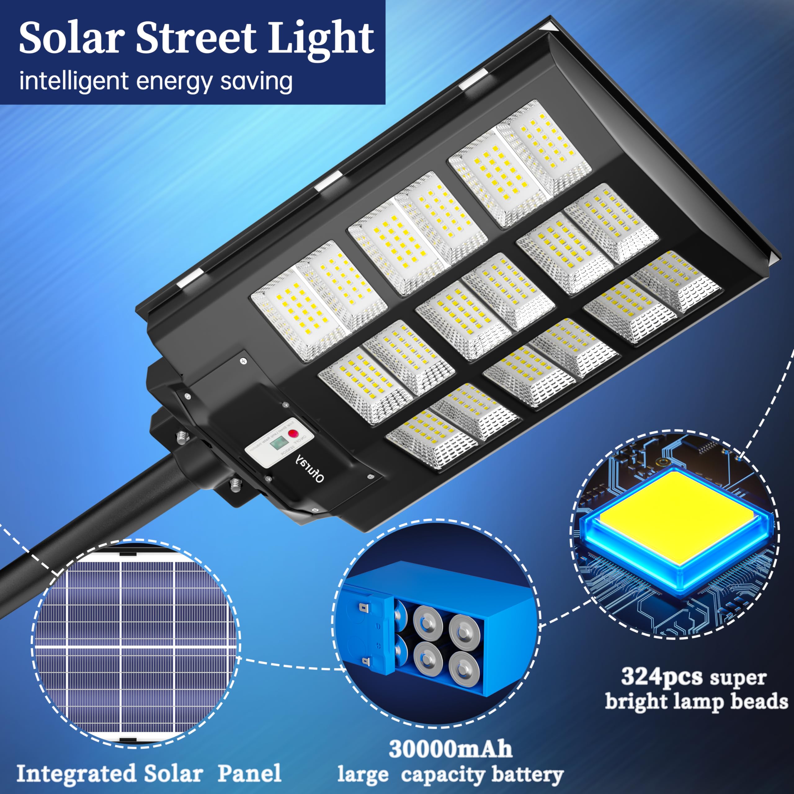 Snapklik Ofuray Of 3600w Solar Street Light Outdoor 360000lm