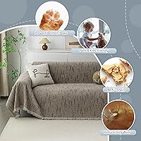 Vista 89 de MYSKY HOME Funda de Sofá Fundas de Sofá Fundas de Sofá para Sofá de 3 Cojines Apto para Mascotas, Funda de Sofá en Forma de L Fundas de Sofá Verde