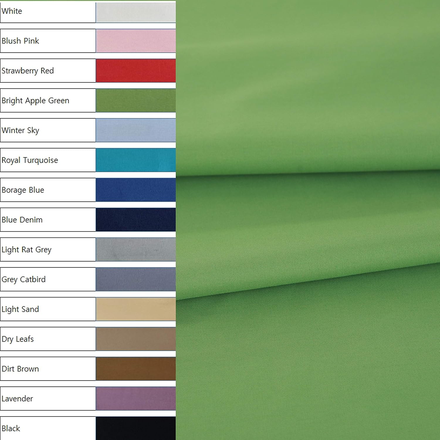 COTTONVILL 40COUNT Cotton Solid Fabric (3yard, 12-Dry Leafs)