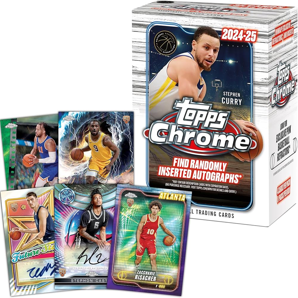Amazon.co.jp: 2024/25 Topps Chrome Basketball VALUE : ホビー