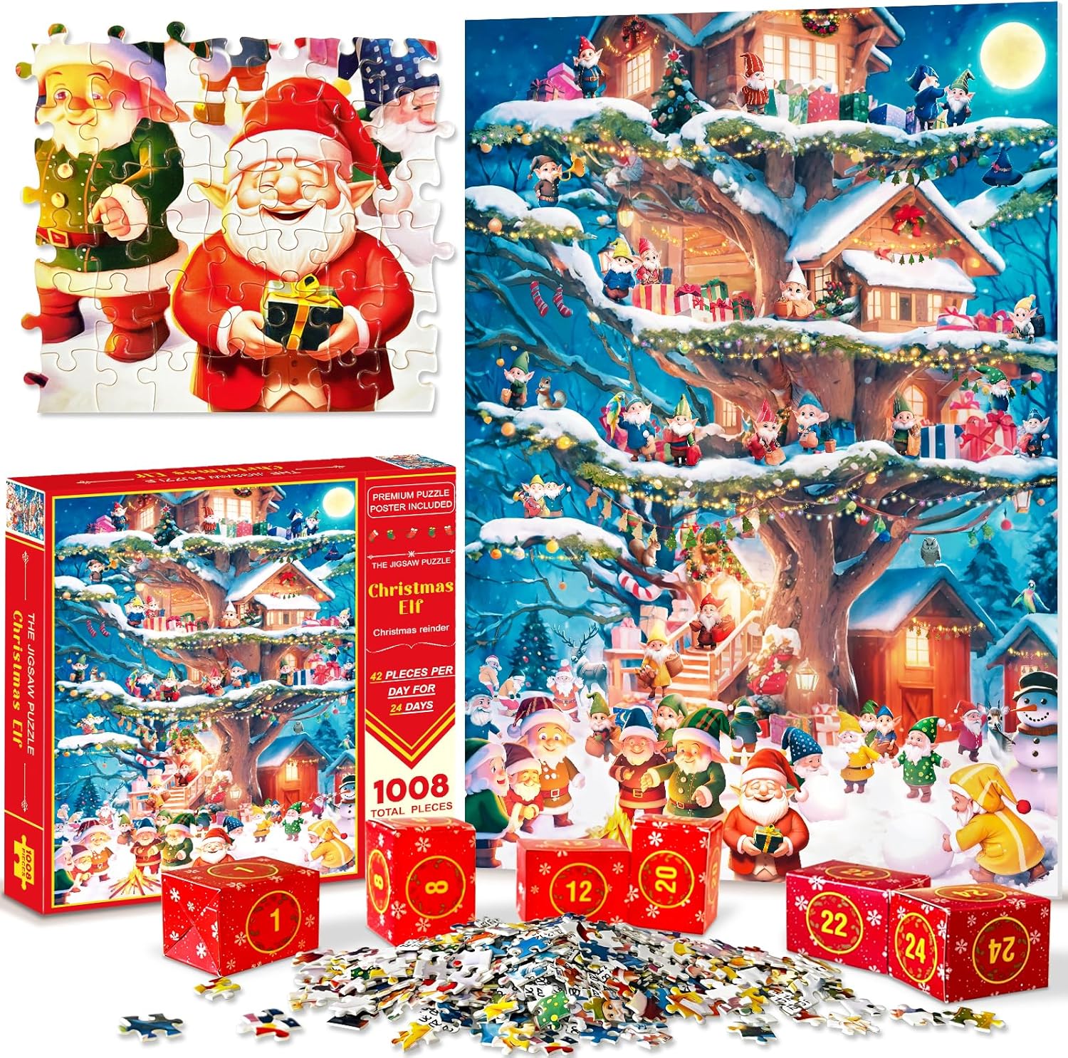 Amazon com: Advent Puzzle Calendar 2024 for Kids and Adults 24 Days Amazon com: Advent Puzzle Calendar 2024 for Kids and Adults 24 Days