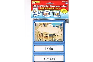 Edupress Spanish/English Classroom Labels Accents